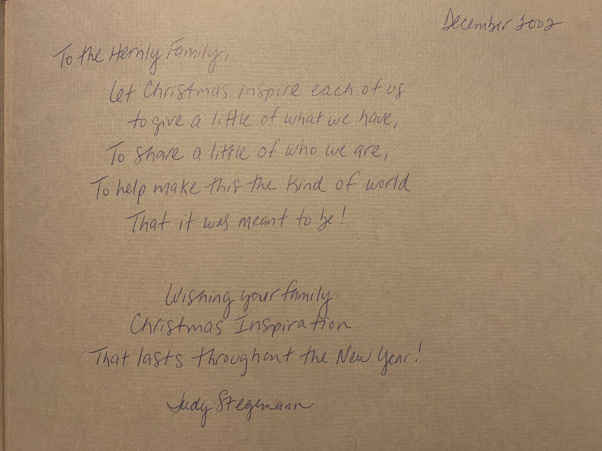 <a href="/WayneTwpSuper/">Dr. Jeff Butts</a> <a href="/StegCIA/">Judy Stegemann</a> Congratulations! I still have the Polar Express book you got me while I was the Sub Caller 20 years ago. This one will take you back a bit 🤪