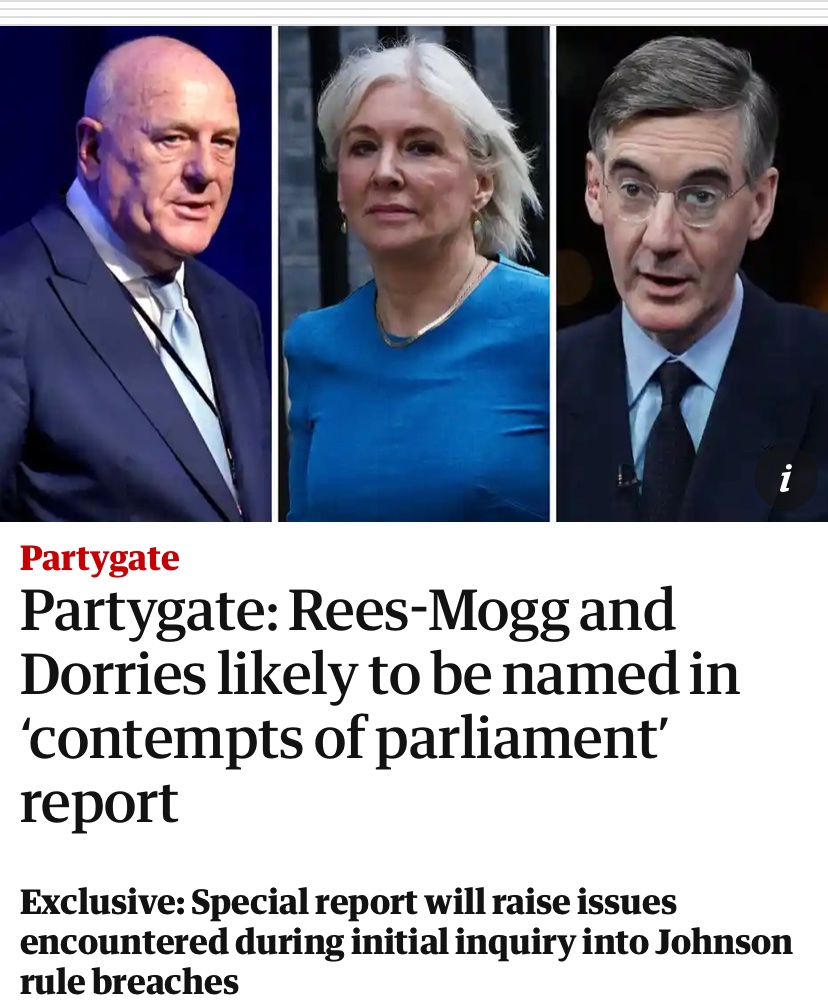 They absolutely must be named — anything else would be preposterous.

Then they must be shamed with a suspension.

Mogg was at it again on his day-job as a pseudo-journalist tonight — another ludicrous state of affairs that really should be addressed by Ofcom.