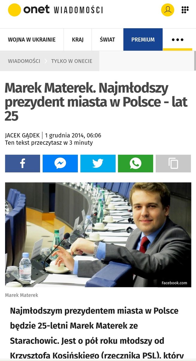 Michal Fella #StopIslamizacjiLewicy (@michalfellapl) on Twitter photo Pamiętam jak w 2014 roku wszyscy podniecali się sukcesem <a href="/marekmaterek/">Marek Materek</a> 25 latek najmłodszym prezydentem miasta w Polsce. Wielu się śmiało że eksperyment i na pewno nic nie zrobi ... Minęło 8 lat dziś Marek ma 84,23 % poparcia w swoim mieście co więcej jego komitet wyborczy wygrał Pamiętam jak w 2014 roku wszyscy podniecali się sukcesem <a href="/marekmaterek/">Marek Materek</a> 25 latek najmłodszym prezydentem miasta w Polsce. Wielu się śmiało że eksperyment i na pewno nic nie zrobi ... Minęło 8 lat dziś Marek ma 84,23 % poparcia w swoim mieście co więcej jego komitet wyborczy wygrał