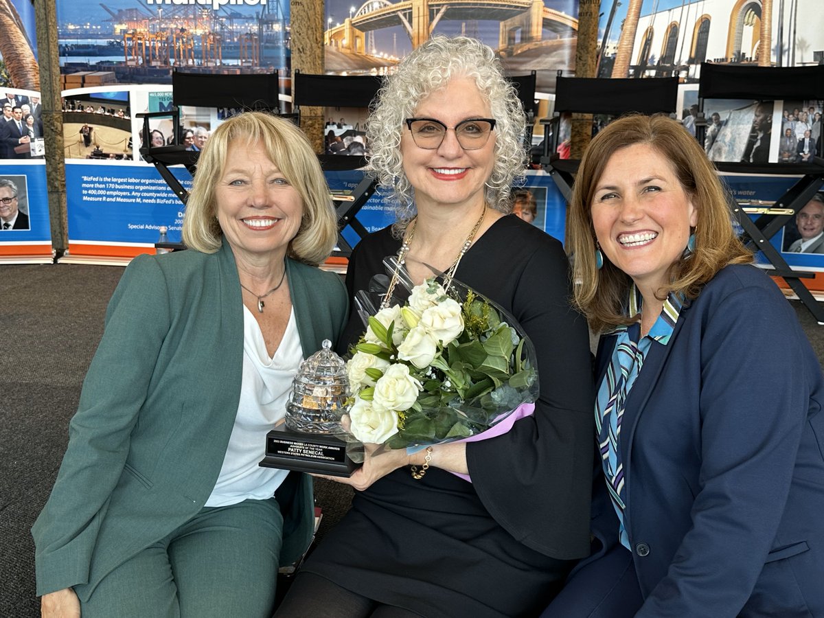 Best wishes to @wspapatty for being announced as @bizfed Advocate of the Year 👏🎉🎉Patty, we thank you for your dedication and commitment toward ensuring that every Californian has access to affordable and reliable energy. You are a reflection of your award! #PowerInEverybody