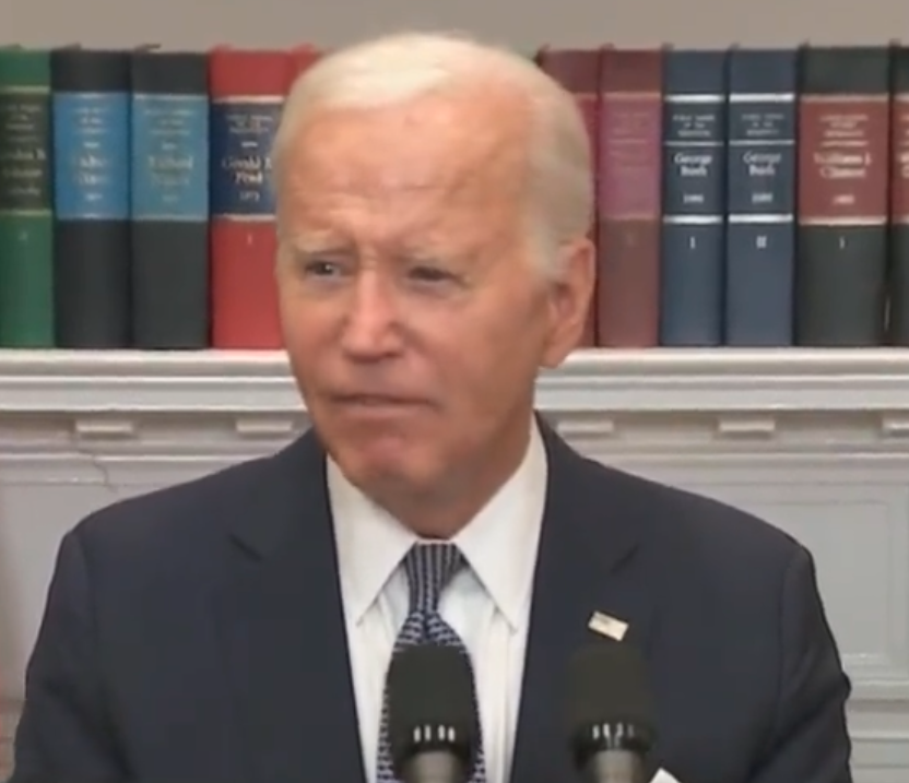 BREAKING: President Biden is asked by a reporter why he gave "millions of Americans false hope" after the Republican Supreme Court ruled against his student debt forgiveness program — and his answer was absolutely perfect.

"I didn’t give any false hope," Biden said bluntly,