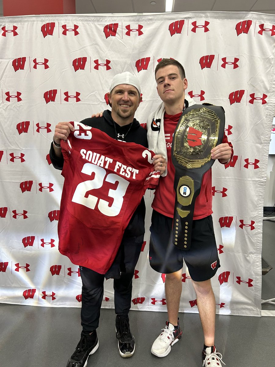 UNREAL LEGENDARY DAY 4 <a href="/BadgerFootball/">Wisconsin Football</a> 🔥🔥LOVE this TEAM and their DEVELOPMENT TOGETHER! Couldn’t do ANY of it without the help of these DUDES right here! THE BOYS!!! Huge S/O 2 <a href="/DanteTheDon/">Dante</a> <a href="/BarstoolBigCat/">Big Cat</a> for all their support!! BADGERS ARE GROWING…BIGGER-FASTER-STRONGER AS 1