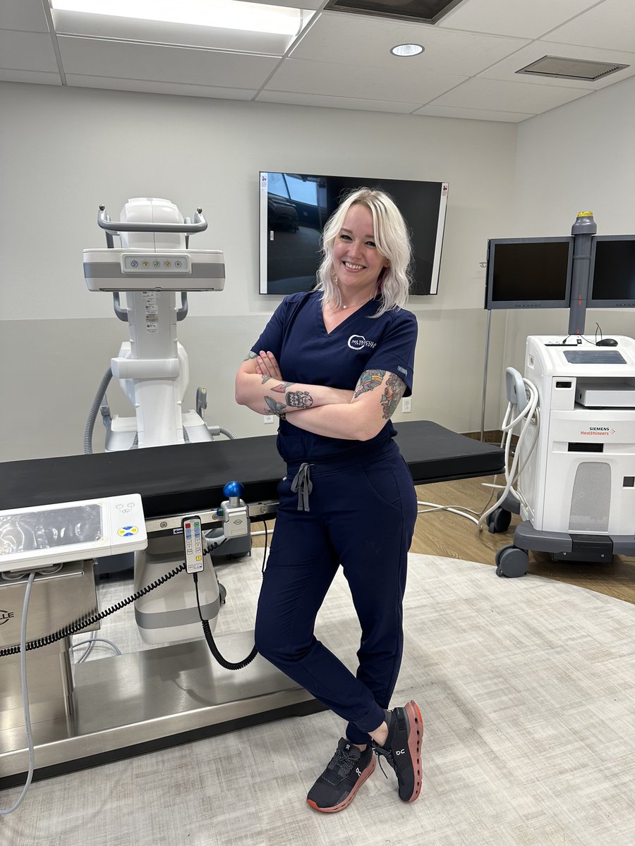 Dr_Sudi's tweet photo. Happy Friday #MedTwitter!

In 3 wks, my practice will be opening in #Columbus. Please welcome &amp; follow my #irad tech @irRTMal. She’s got a lot of #vascular &amp; #stroke experience. We’re lucky to have her. She’s already written a paper w/me &amp; loves @_backtable!
@SiemensHealth https://t.co/HUUCYfcH7X
