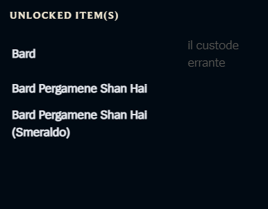 Arthan88's tweet photo. Grazie @Revilvage e al suo giveaway durante il costreaming di @EsportAtleta contro @aNc_Outplayed per questa bellissima skin (+ chroma) di Bard!!

😘😘 https://t.co/sKx56fpsXu