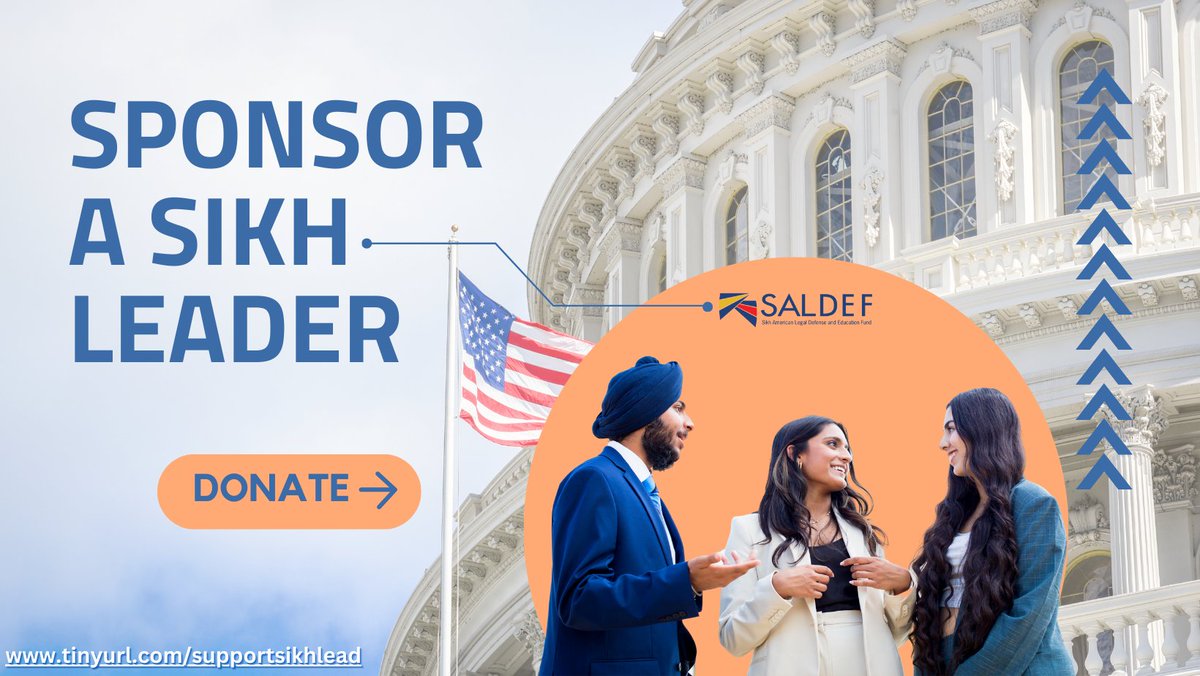 SALDEF's tweet photo. Our #SikhLEAD internship program makes a profound difference in the lives of our DC  interns who are the future leaders our world needs. 🌎

Your support today will have a lasting impact on their journey. Donate now at: https://t.co/6qNjBaj3MM! https://t.co/Yi4BejpsJk
