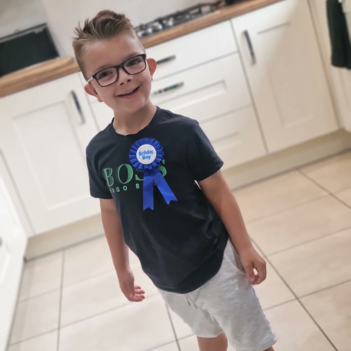 Just like that he's 7 ..... never stop being you little man 🥰🥳