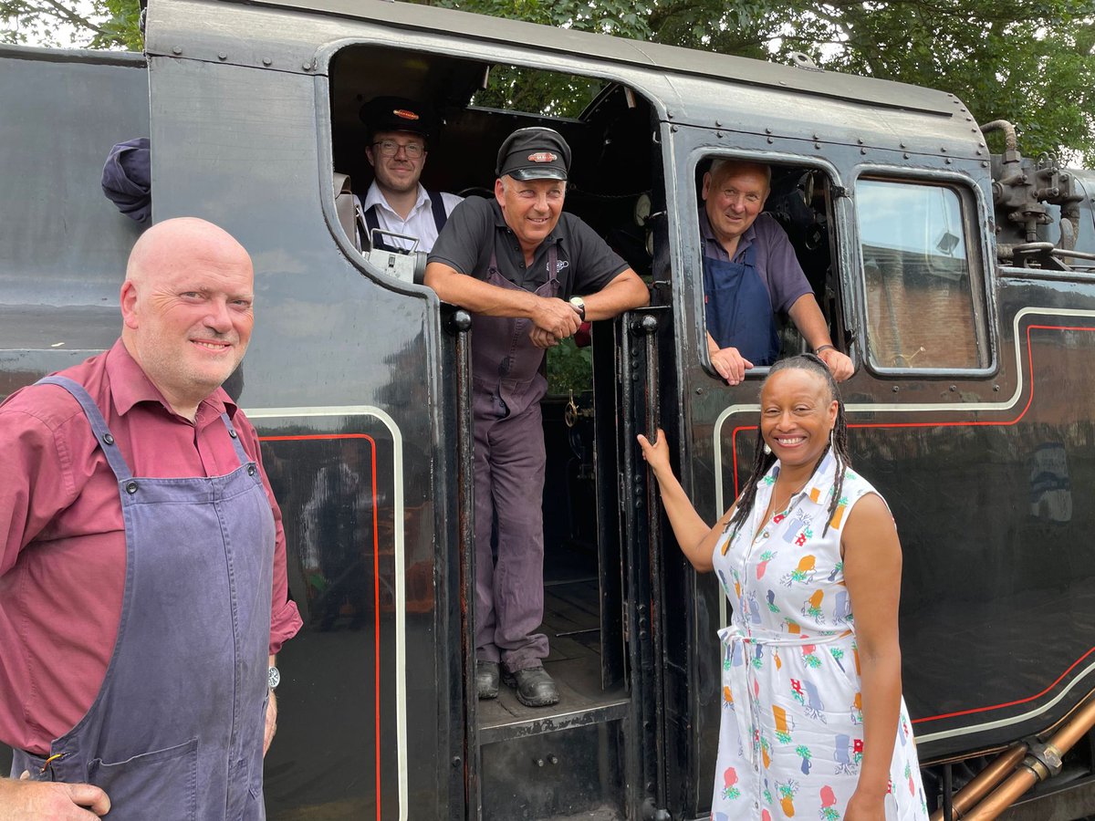 A brilliant day with our local Ecclesbourne Valley Railway. Wonderful hosting by Neil and Jacqui Ferguson-Lee @wyvernrail with a return steam train journey Wirksworth - Duffield. Corporate dinners, group bookings are catered for in an authentic setting.