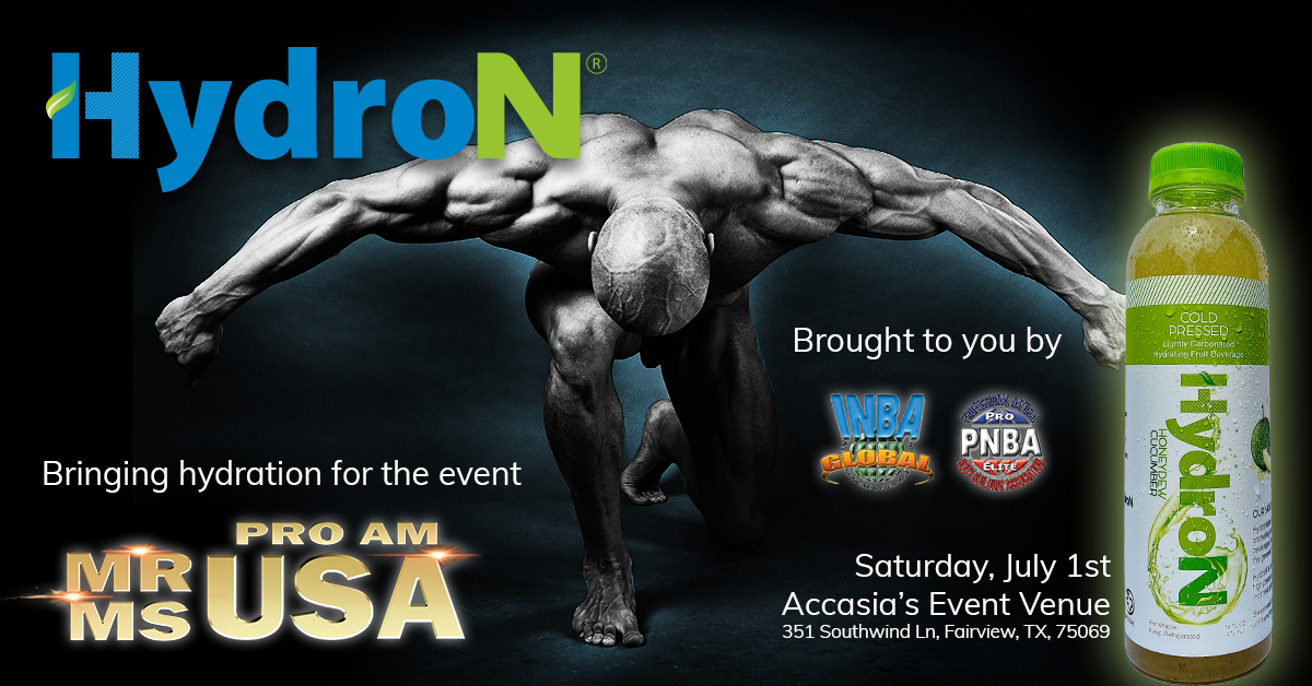 drink_HydroN's tweet photo. Tomorrow we will be at Texas INBA PNBA MR MS USA PRO/AM, at the Accasia's Event Venue. Hope to see you there!
STAY HYDRATED! 🥤💦 https://t.co/I8LKhifao1