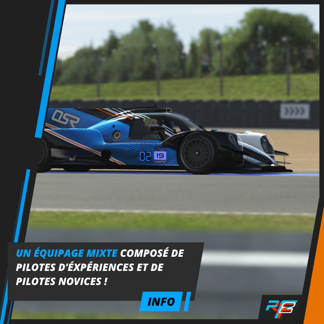 Quatrième manche de l'EERC, avec un équipage en LMP2, nos nouvelles recrues essaieront d'obtenir un bon résultat mais surtout de gagner en expérience dans cette course qui demande concentration et patience.

🎥 Stream:
Youtube: <a href="/EERC/">Evelyn Rodriguez</a>

#simracing #simracer #esports