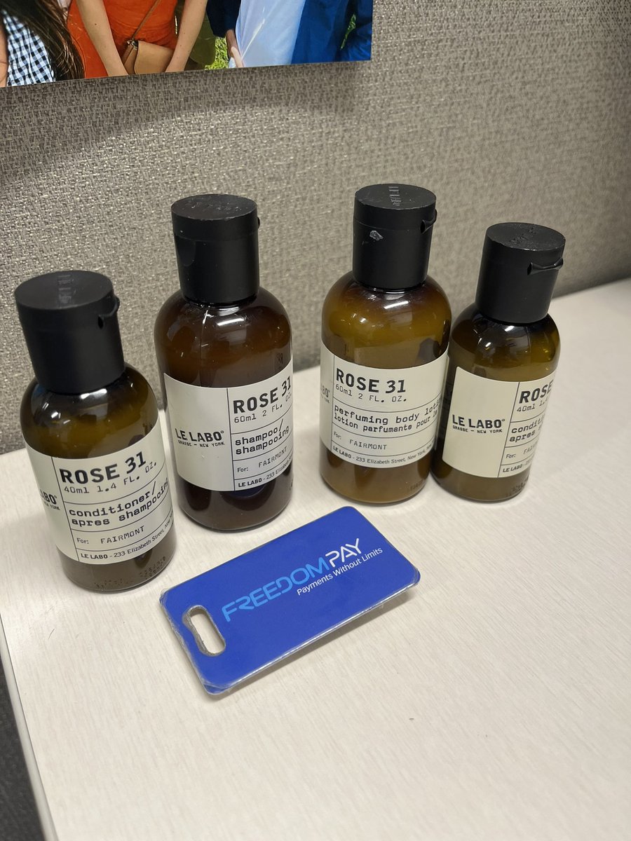 EllenSWilson's tweet image. my fav chief left me her le labo toiletries and her meal card with $$$ on it 🥹