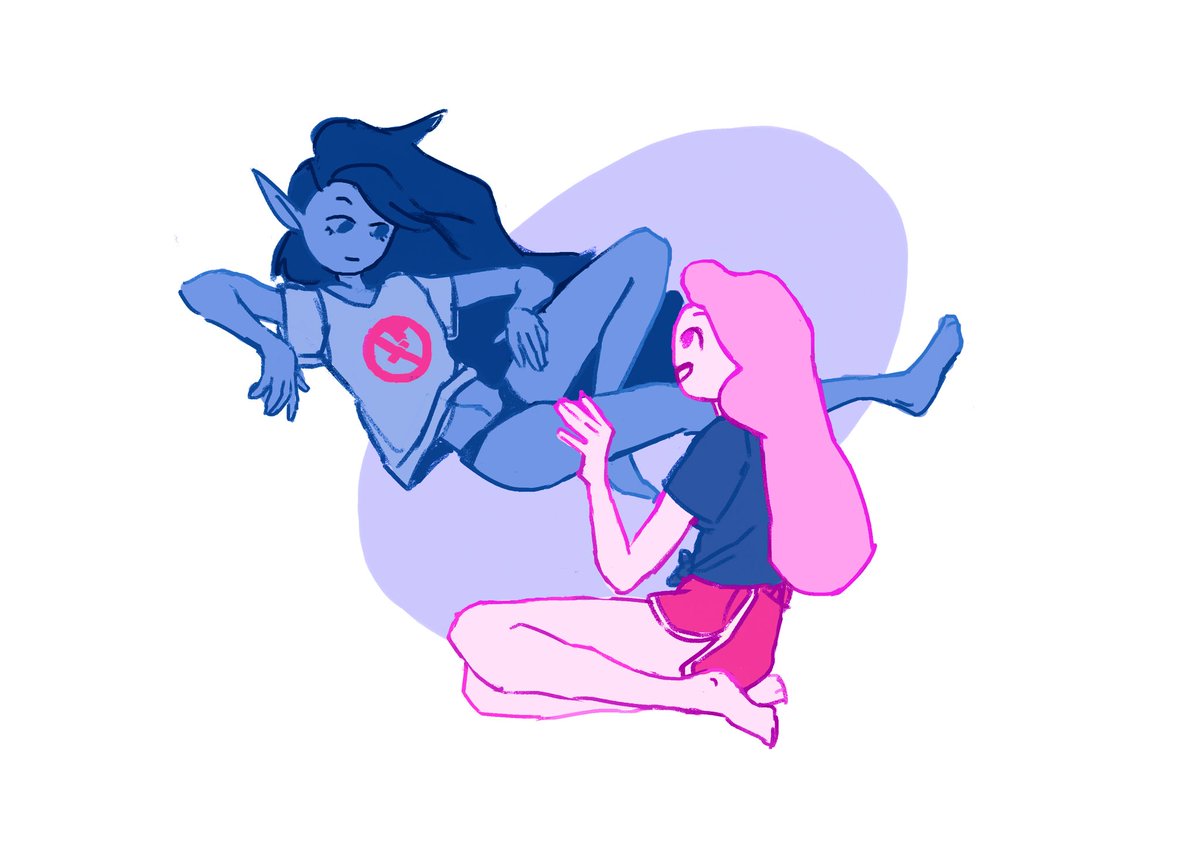 Happy bi pride or smth 

#bubbline