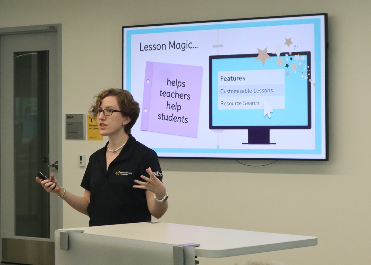 TeachingSolved's tweet image. Yesterday we pitched Lesson Magic at the final day of the #MSIVD program at @EntrepreneurASU. Coming soon to your #LanguageClasses! #LanguageLearning #TeacherTwitter #LangChat #LangTwt @ASUEngineering @ASUHIDA @WPCareySchool #Spanish #French #LanguageTeachers