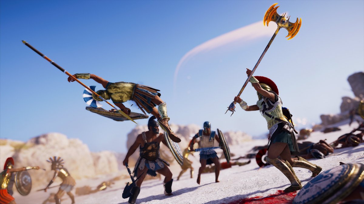 AkiraAoyama_VP's tweet photo. #WIGVPAction #ACWeapons Flying lesson: Minotaur's Labrys Edtition🤣

🎮#AssassinsCreedOdyssey

#WIGVP #CreedScholars #ACFinest #ACVPSisterhood #WomenofAC #ACAdventures #VPRT #VGPUnite #VPGamers #VPCONTEXT #ThePhotoMode #ArtisticofSociety #TheCapturedCollective
#TOWCBWeeklyCapture https://t.co/0YXcpsVnvd
