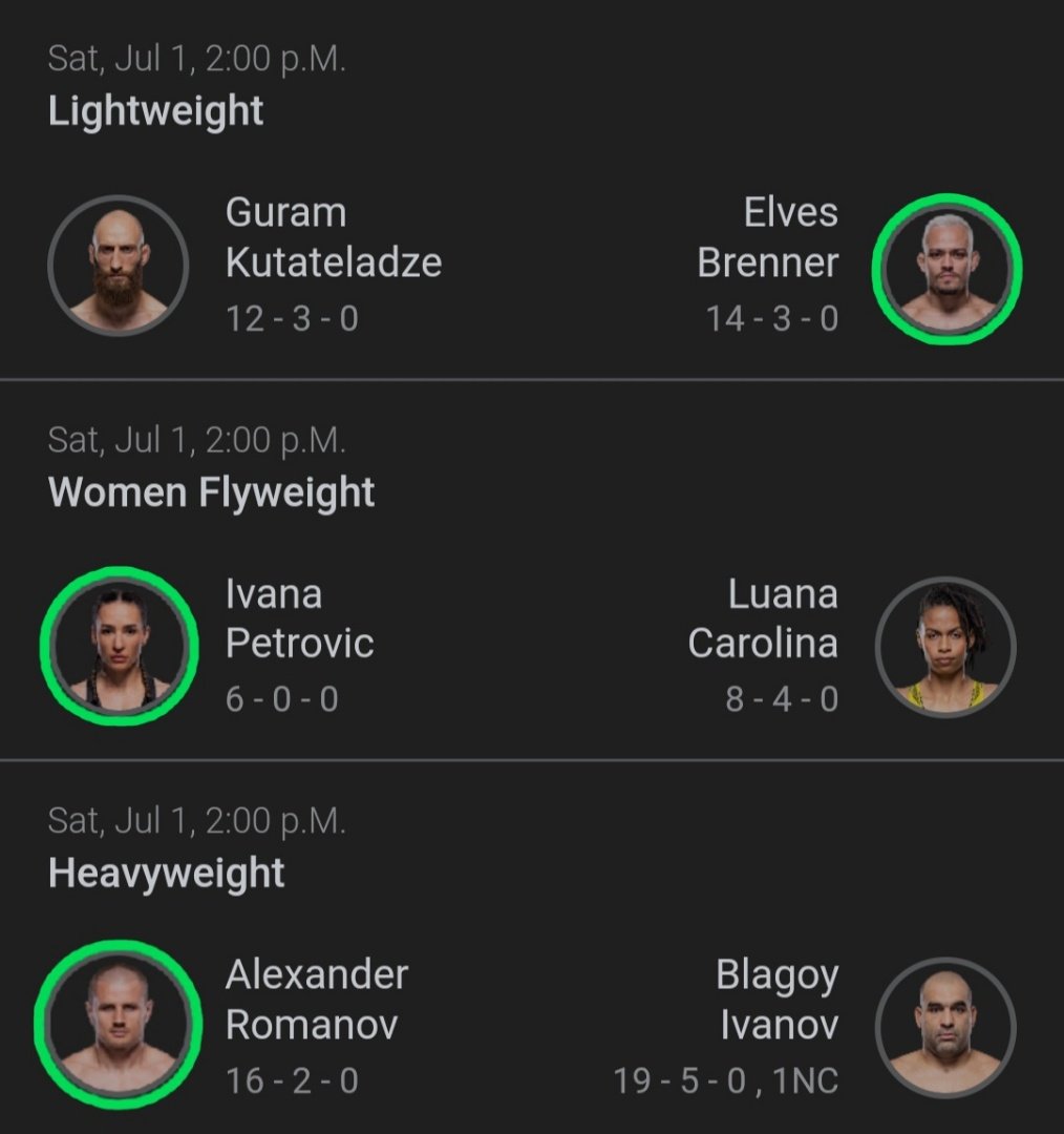 Our team sat down and rethought our strategy for this weekend🤞

Were coming in stronger💪

Predictions are all done and the #MMA math🥊is done for you 

Here's our #UFCVegas76 predictions🤝
Pm for Pro tips on bets🤑

#UFC @espnmma @LeslieJ_78 @SStricklandMMA VS @OfficialAbus