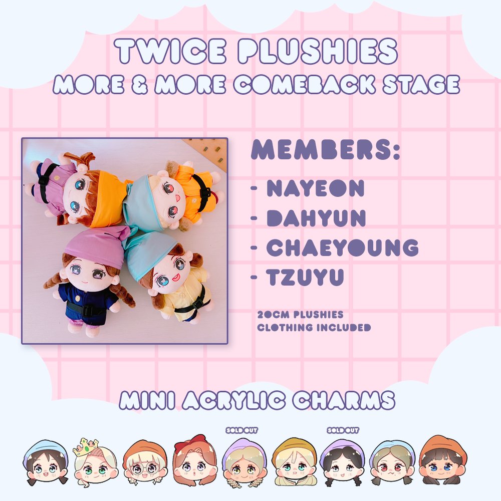 wisteriamemory_'s tweet photo. ✨Twice Concert Freebies + Merch! ✨
In collaboration with @lalaloveline_ we'll be handing out postcards on D1/D2. I also have a few things available to pr3 0rder. You'll be given extra freebies with each 0rder. 

DM me with questions! 🩷 https://t.co/tLKxnWUzVM