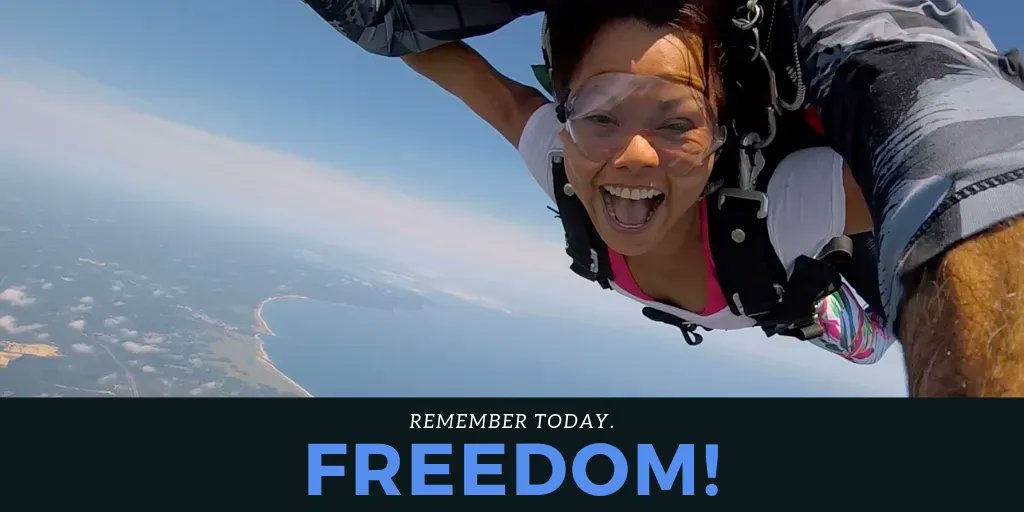 This weekend; embrace the rush!

508-681-5286

#skydive #CapeCod #dropzone #Boston #skydiving #tandemskydive #tandemjump #tandemskydiving #NewEngland #Massachusetts #RhodeIsland #FreeFall #jump #thrillseekers #wickedcapecod #skydivers