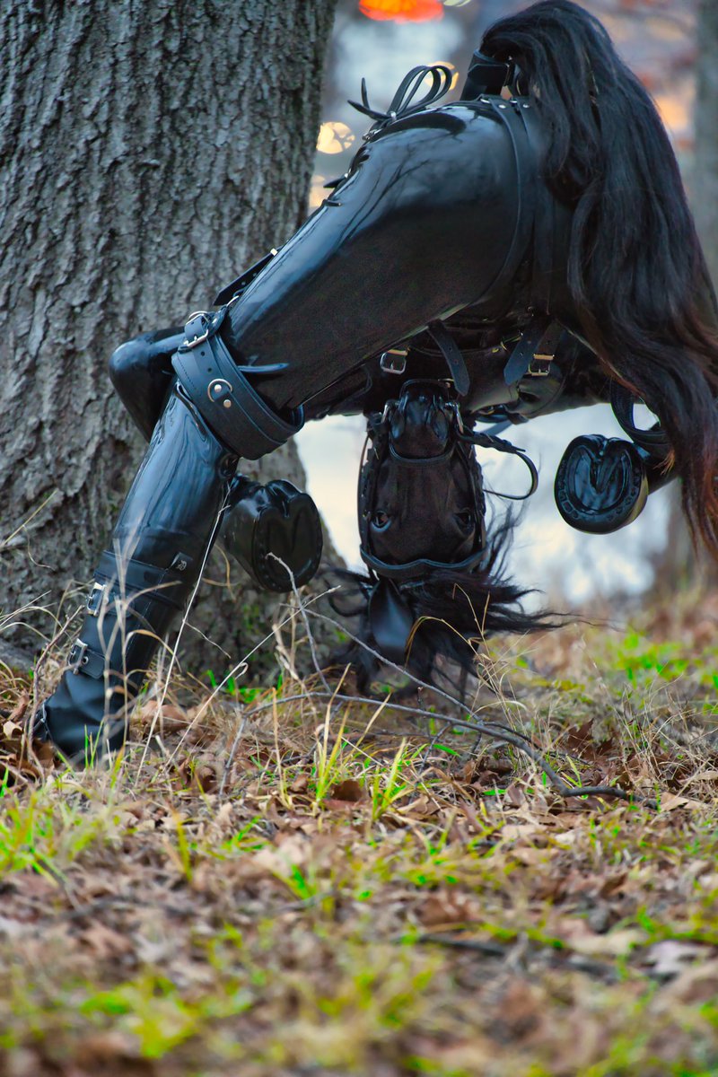 Huh! Let's try your riding expertise!
#ponyplay #pony #humanpony  #rubberpony
