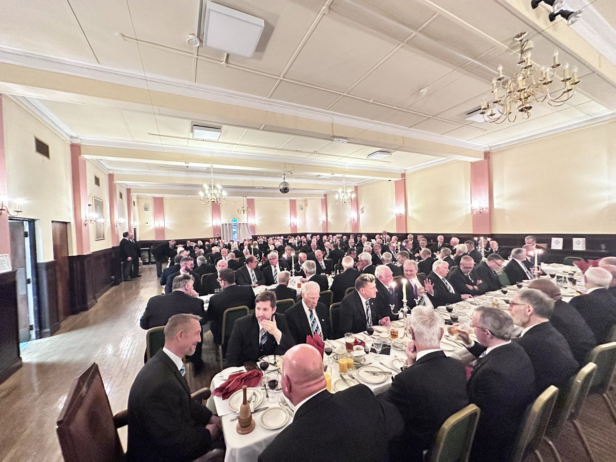Centenary celebrations are special! Tonight was no exception, in fact it was spectacular! An amazing atmosphere in the Lodge &amp; at the Festive Board <a href="/wiml4538/">WIML4538</a> centenary was something to behold! Our RW PGM <a href="/philhall43/">Phil Hall</a> led a brilliant celebration supported by AGM RW Bro A S Varley