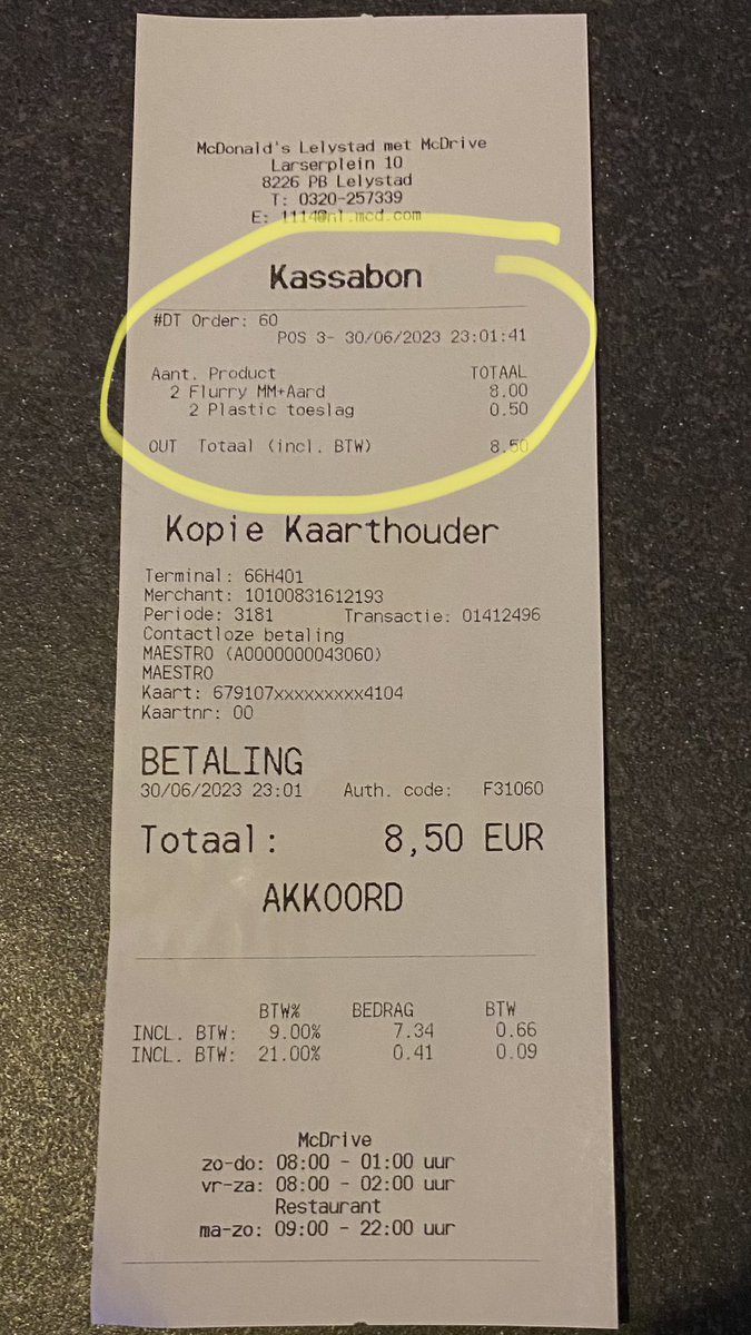 marcelswork's tweet image. Per 1 juli toeslag op plastic verpakkingen, waarom incasseren jullie @_McDonals vandaag 30 juni al deze toeslag in!!?? 🤬😡
#McDonalds #rtlnieuws #plastictoeslag #overheid