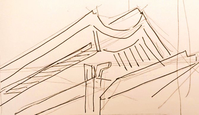 #1日1模写 Ⅲ　186/365
今日は人物と山門でした✨
スレンダーなお姉さんも、ふくよかな
お姉さんも、みんな美しい！🥳🥰😅💕
#無煙マッチ https://t.co/a2fgWchEaF