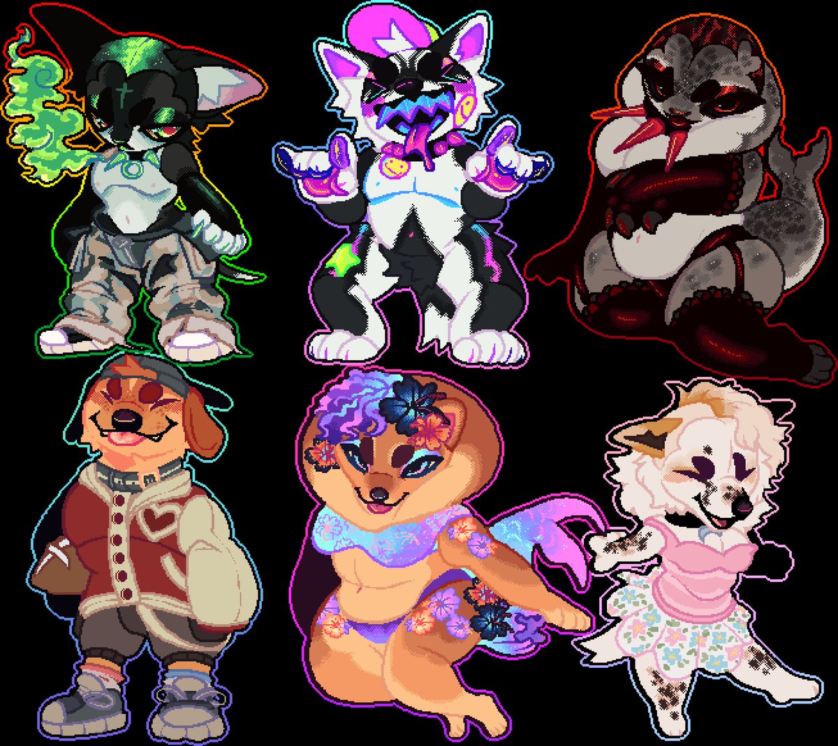 Chibi raffle!! 
I'm shocked with all the support recently, so I'd love to give back!
How to enter:
Follow
Like/Rt
Comment a ref! (Sfw)
Tag a friend ! (Opt)