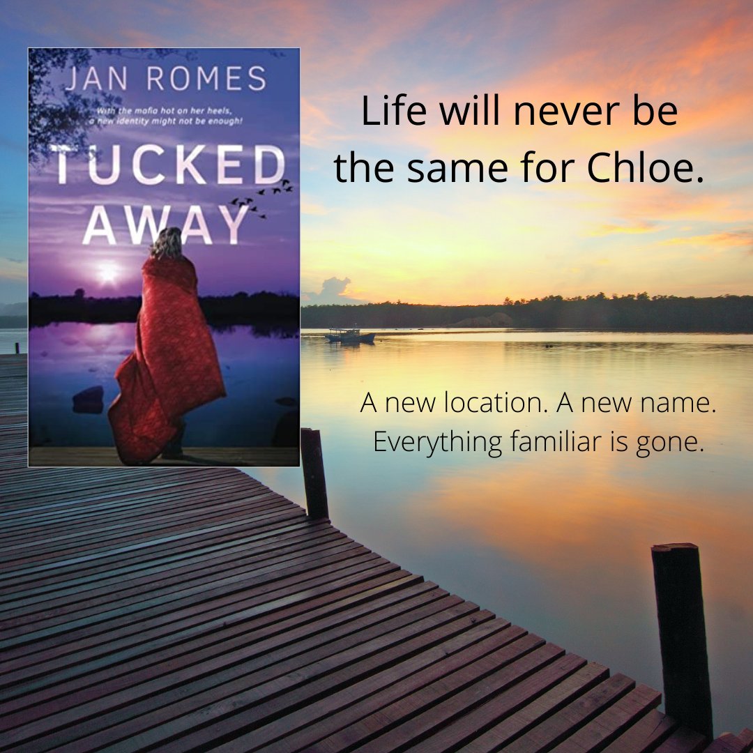 🌥️🕶️ With the mafia hot on her heels, a new identity might not be enough. Chloe is whisked away into witness protection. TUCKED AWAY 🌥️ tinyurl.com/4yna3hht #romanticsuspense #NYC #Ohio #KU #danger