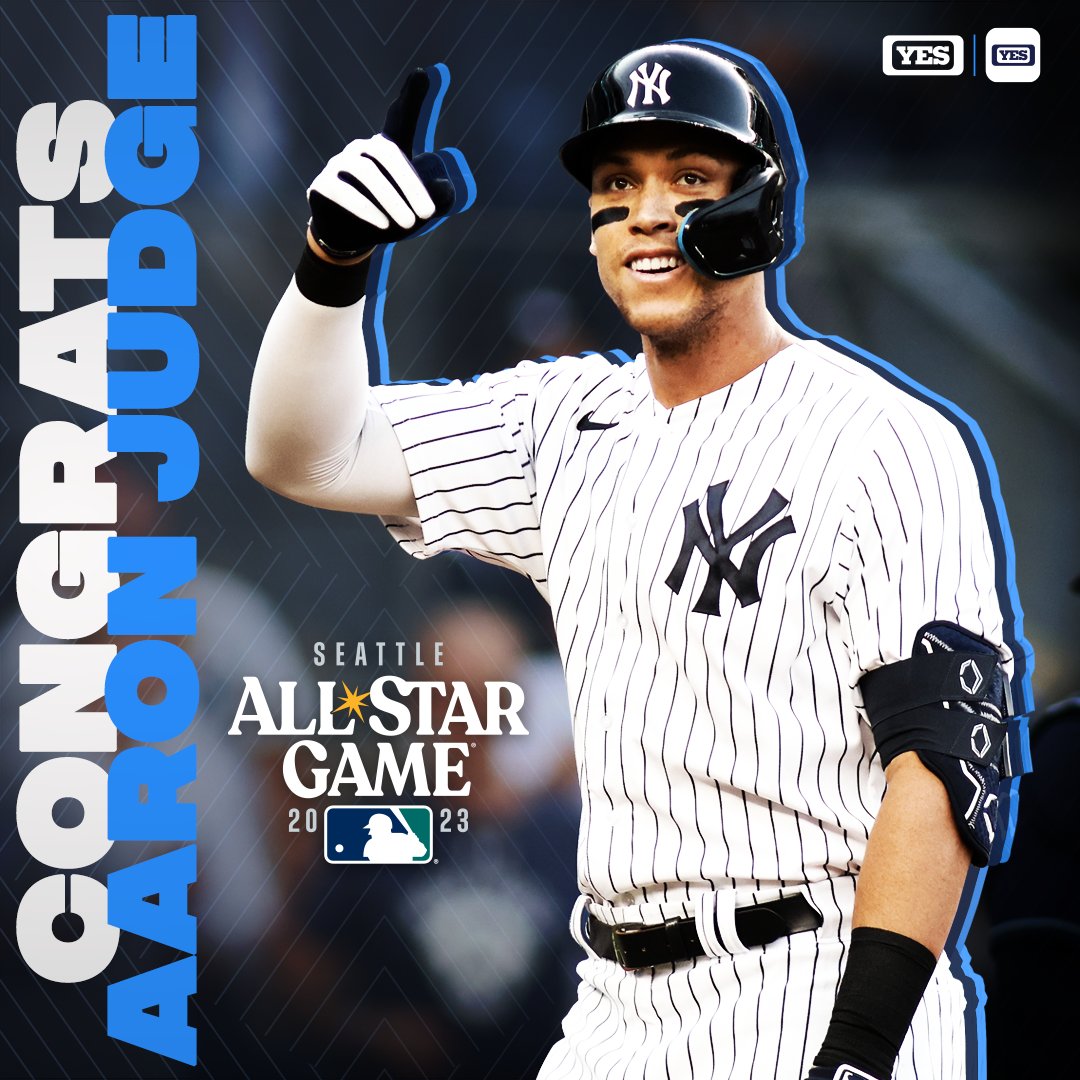 ⭐ All-Rise for the 5-time All-Star ⭐

👏 Congratulations, Aaron Judge 👏