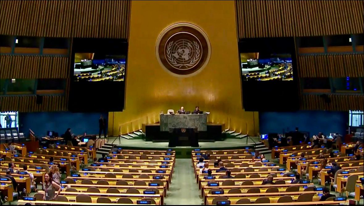 #UNGA77 🇺🇳 adopted today the budget of #UNFICYP, in accordance with Security Council Resolution 186/1964.

The Government of #Cyprus 🇨🇾, as the host Government, will continue to provide 1/3 of the approved annual budget for 1/7/2023-30/6/2024, as voluntary contribution.