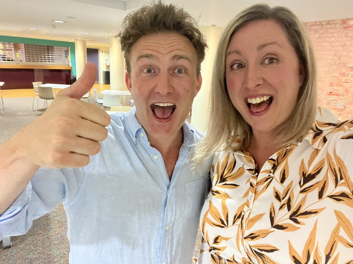 LauraSkitt_'s tweet photo. And we met @HonourableTom after the show. Such a lovely chap. Incredibly funny and I’d highly recommend you all go see him on the #AbsoluteShambles tour 🤩
🎟️ https://t.co/QRxs7P5VSd https://t.co/cMzxPnS8X0