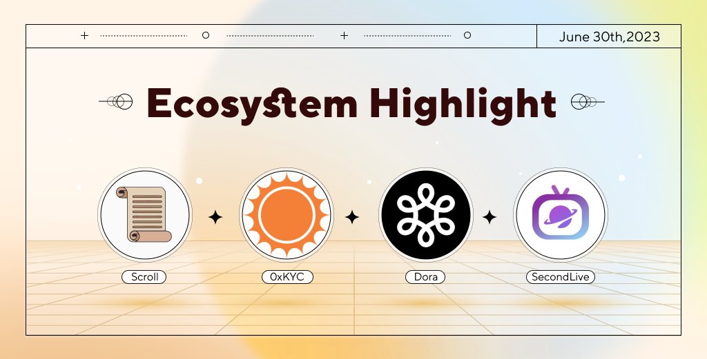 We are back again with another ecosystem update, where we showcase projects that are building on top of the Scroll ecosystem.

In this week's update, learn about on-chain privacy, AI-driven metaverses and much more.