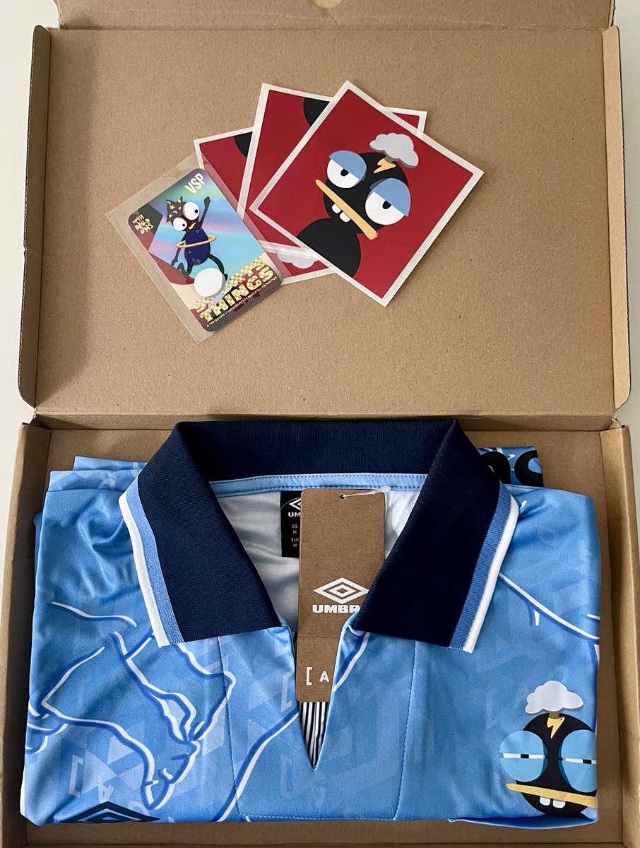 D0rkie0's tweet photo. Official Thingdoms FC Jersey 11 arrived in the post today 🔥@Thingdoms 11/11 loving this and so well put together!! Great job @lukeabc Just looking for the rest of the football squad now ⚽️😉 #LimitedEdition #soldout #thingdoms #football https://t.co/lxcm3h5K8l