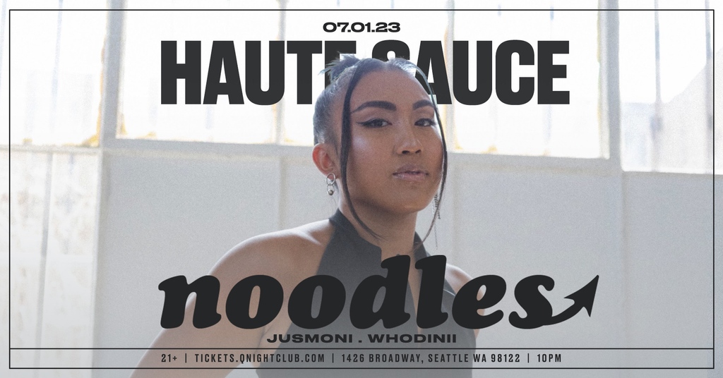 Don’t miss the hottest hip-hop party in Seattle! <a href="/bbnoodz/">noodles 🌙</a> will be in town this Saturday at <a href="/HauteSauceSEA/">Haute Sauce</a> to show us how it’s done alongside the perfect lineup to go with as <a href="/JusMoni/">mothersister.</a> and <a href="/who_dinii/">814 🌺</a>  join us on the decks! 🔥👀

🎫 bit.ly/3Myn0EY