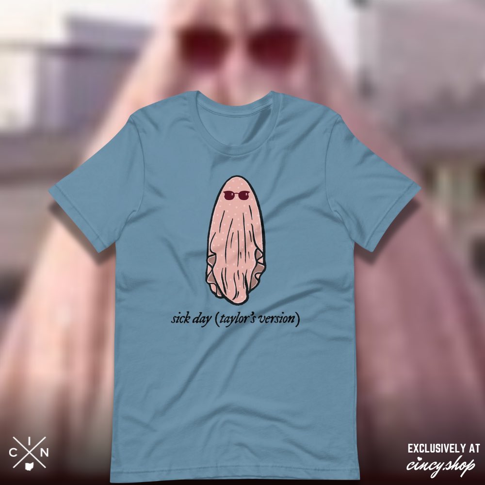 thecincyshop's tweet image. It's me, hi I'm calling in sick, it's me 🕶️ 👻  #taylorsversion #sickday #Swiftinnati #taygate #cincinnatighoset #cincinati #taylorswift #shoplocal