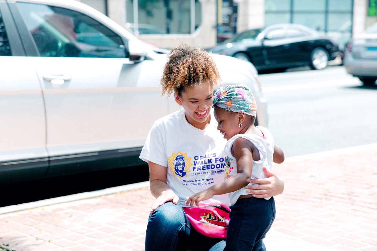 Thank you to all who came to @therealopallee's Walk for Freedom. 🙏🏿 Our walkers in Washington, D.C. had an incredible turnout this year, and we would be thrilled to showcase your Juneteenth celebrations as well! Reply with your photos for a chance to be featured. 🤩