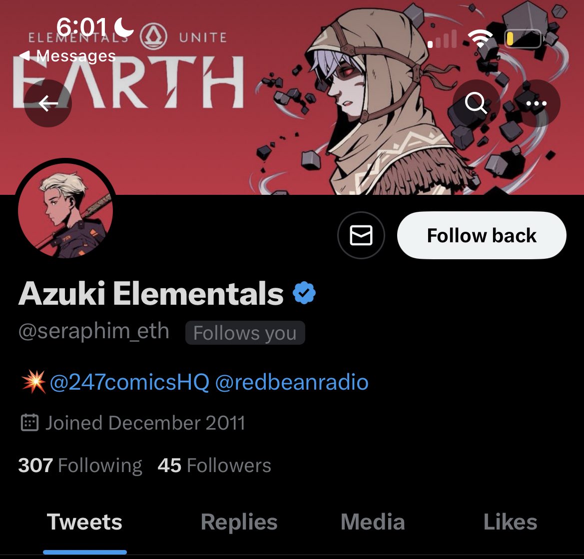 Someone’s impersonating <a href="/CarlChoi/">💥Carl Choi💥</a>

Please report &amp; block. 

DO NOT click their links.

Handle: <a href="/seraphim_eth/">Azuki Elementals</a>

Profile: x.com/seraphim_eth?s…