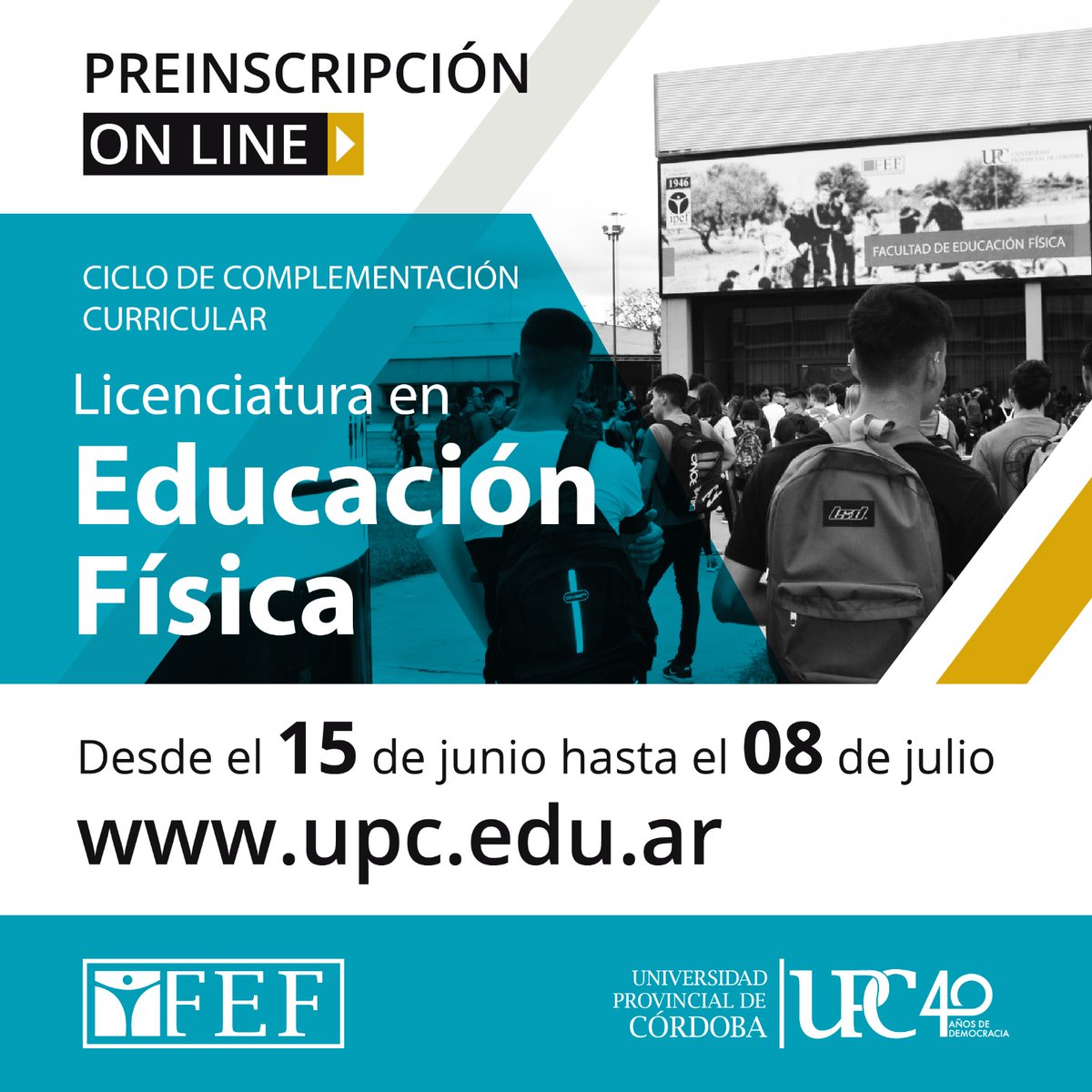 Facultad de Educación Física Ipef UPC tweet media