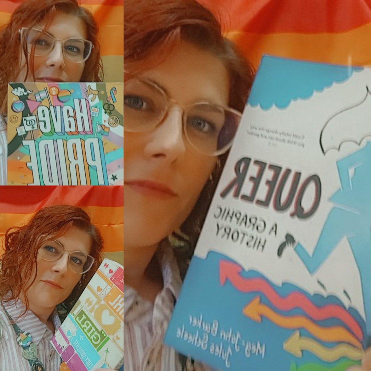 KMSreaders's tweet photo. Our final #ReadWithPride post for this year @kings_monkton so we thought we'd finish in style! Today, we highlight three fabulous works of non-fiction: #HavePride #Queer and girl❤️girl by Stella Caldwell, @megjohnbarker and @lucyliz 🌈📚🌈📚🌈 https://t.co/plAks36mSQ