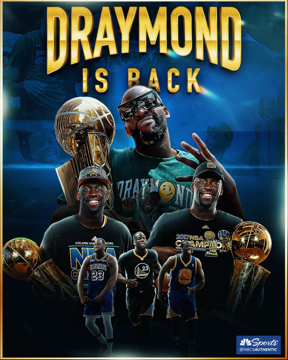 Dray isn't going anywhere 🙌