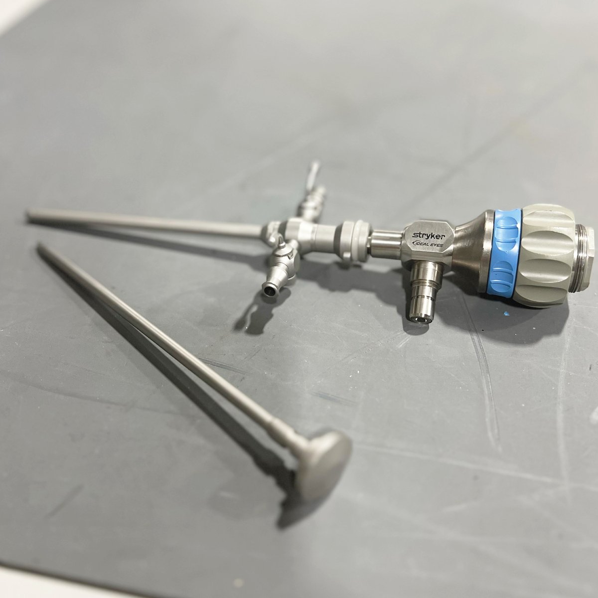 aamedicalstore's tweet photo. Following along with our educational series, this week's Friday Highlight is 502-904-030-HKit Stryker 4.0mm 30° IDEAL EYES Precision HD Arthroscope Kit. **Stryker products for international and Domestic Vets only** #AAMedical  #Stryker #Fridayhighlight #Arthroscopy #Idealeyes https://t.co/EdjB2awakg