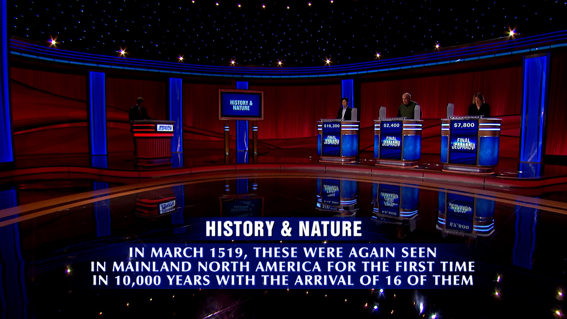 Jeopardy! on Twitter "This Final Jeopardy! is 10,000 years in the