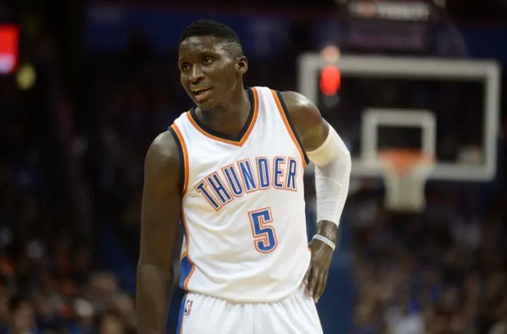 Oklahoma City is acquiring Victor Oladipo and draft compensation to absorb  his $9.45 million expiring contract