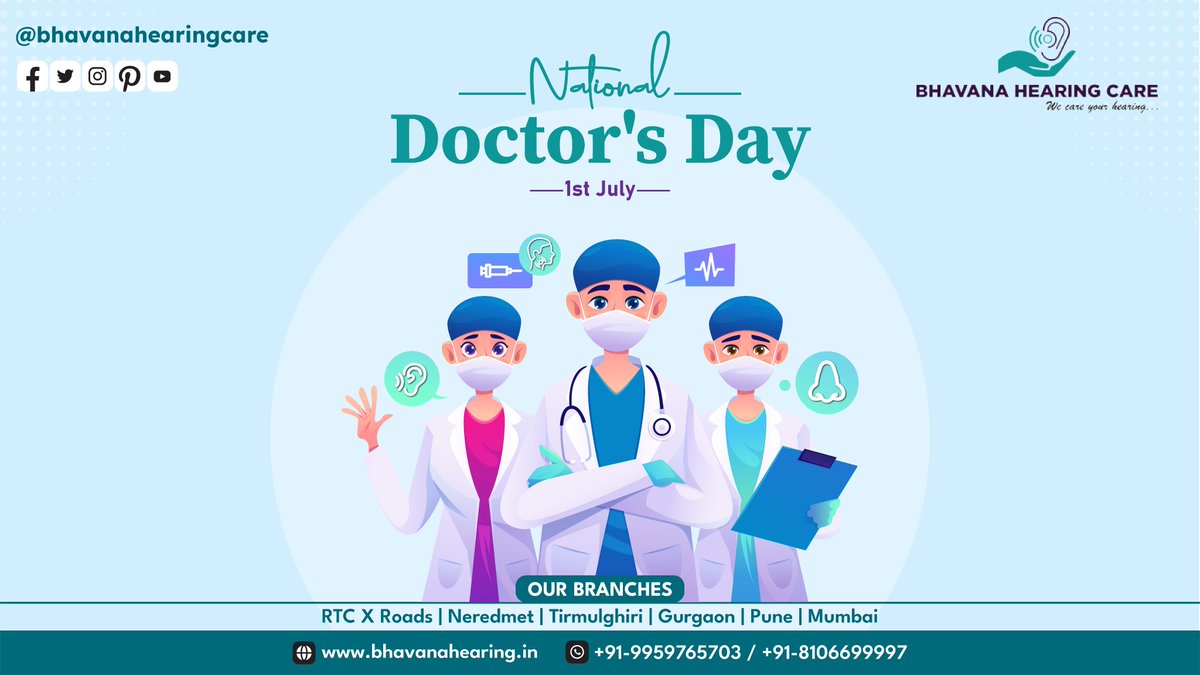 National Doctor’s Day!

#bhavanahearingcare #doctorsday #doctors #doctor #nationaldoctorsday #medical #doctorstrange #medicine #doctorstranger #happydoctorsday #doctorswithoutborders #doctorlife #doctorsorders #mbbs #futuredoctor #doctorsappointment #doctorslifestyle #healthcare