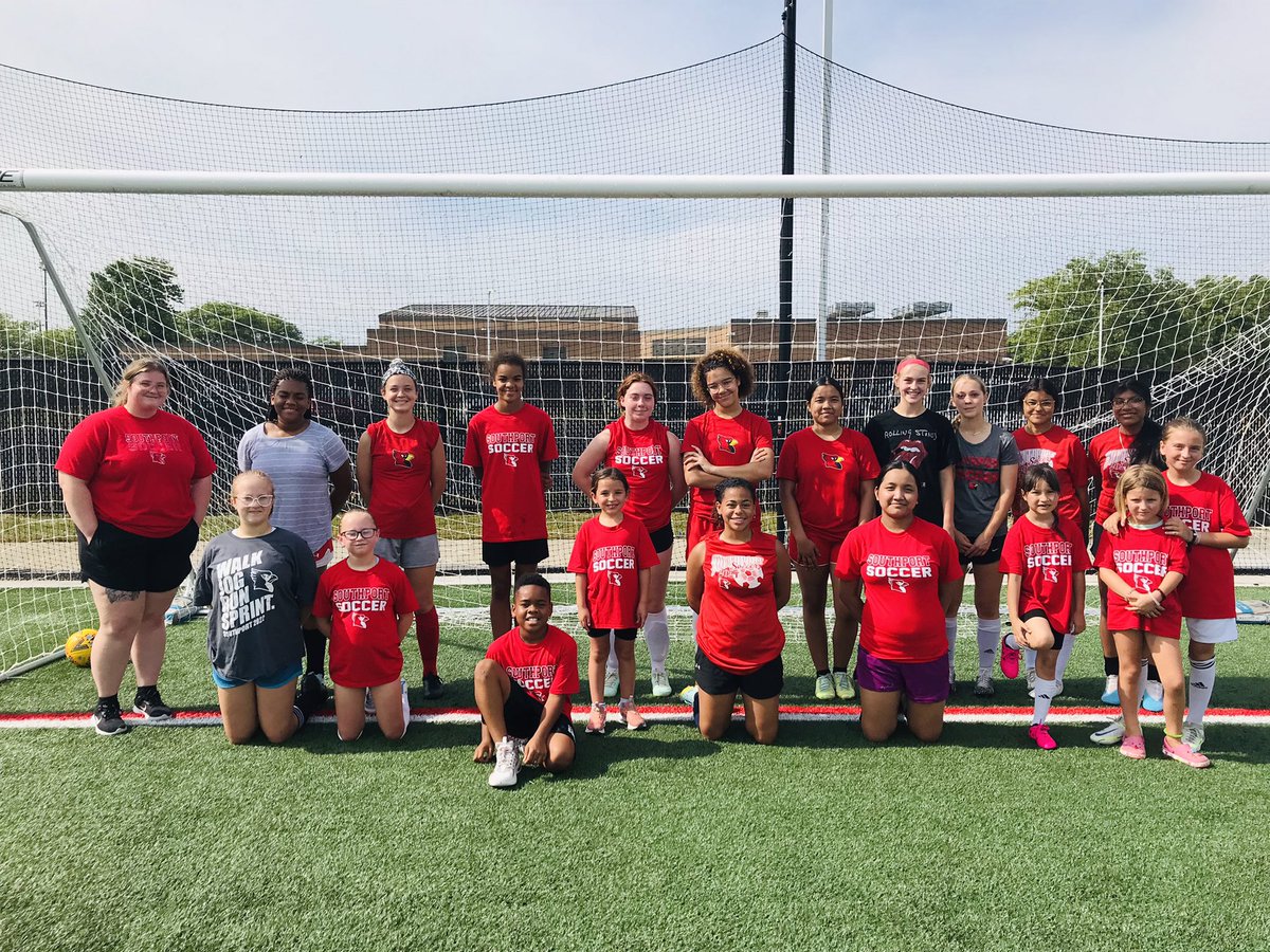 Last day of camp and these young soccer players were impressive all week. Good luck this fall and we will see you next summer! Go Cards!