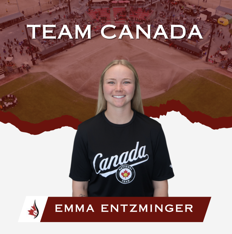 🇨🇦 Team Canada Spotlight: Victoria's <a href="/emmaentz/">Emma Entzminger, OLY</a> is back for another year with the national team. The 27-year-old infielder won bronze at the 2020 Olympics, where she had two hit hits and three RBIs. She also won a silver medal at the 2019 Pan American Games in Lima.🏆