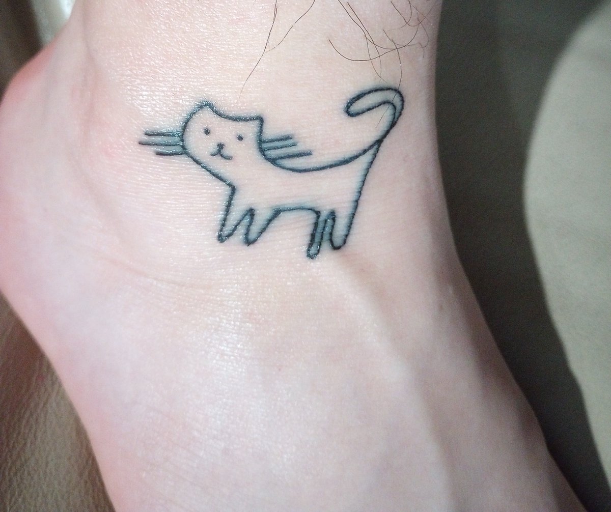 ftw_yang's tweet photo. New ink for fun! 😺 https://t.co/Bl3OcHUf63