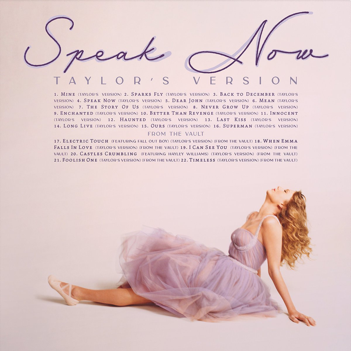 🚨 ESTAMOS FINALMENTE NO MÊS DO #SpeakNowTaylorsVersion .