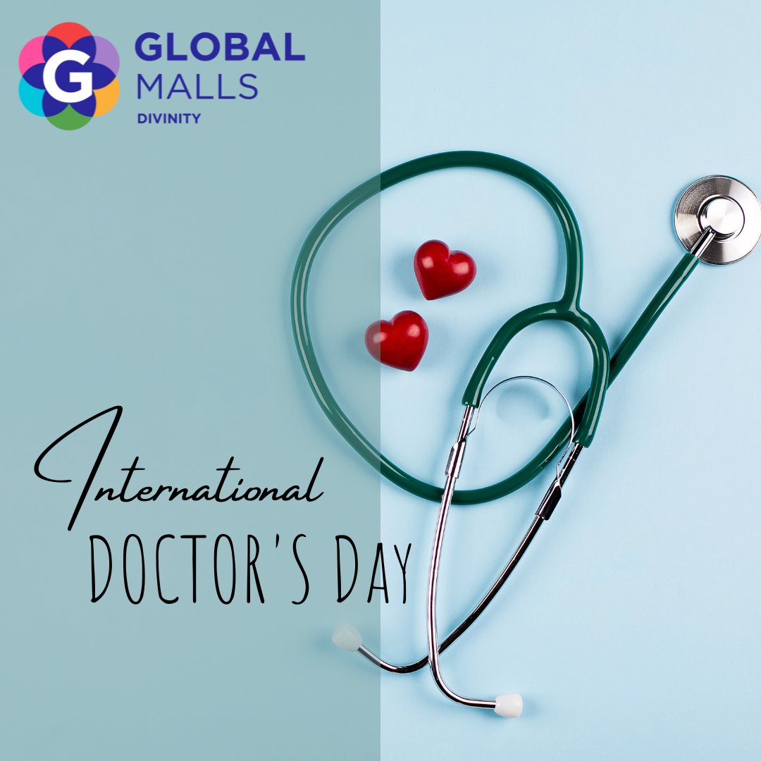 divinitymall's tweet photo. Celebrating the true healers of the world on International Doctor's Day! 🌍💉✨ Global Malls Divinity sends heartfelt gratitude to all the doctors who work tirelessly to keep us healthy and provide exceptional care. 
#DoctorsDay #internationaldoctorsday #DoctorsDay2023 #mall https://t.co/MXHjDVqba1
