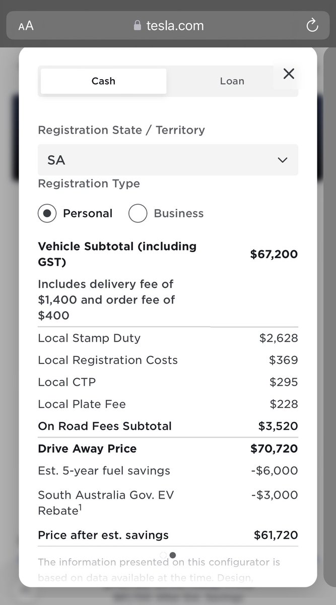 Tesla prices slashed in Australia, Model Y is now eligible for A$3000 rebate. #TeslaAustralia @LudicrousFeed