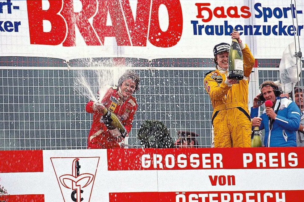 formula_podium's tweet photo. No antigo circuito de Österreichring, proporcionou vitórias históricas no GP da Áustria 🇦🇹. Ronnie Peterson em 1978. Elio de Angelis em 1982. Niki Lauda em 1984 e Nigel Mansell em 1987.
#austriangp #austria #österreichring #peterson #angelis #lauda #mansell #formula1 #f1 https://t.co/E4RyGD6wIR