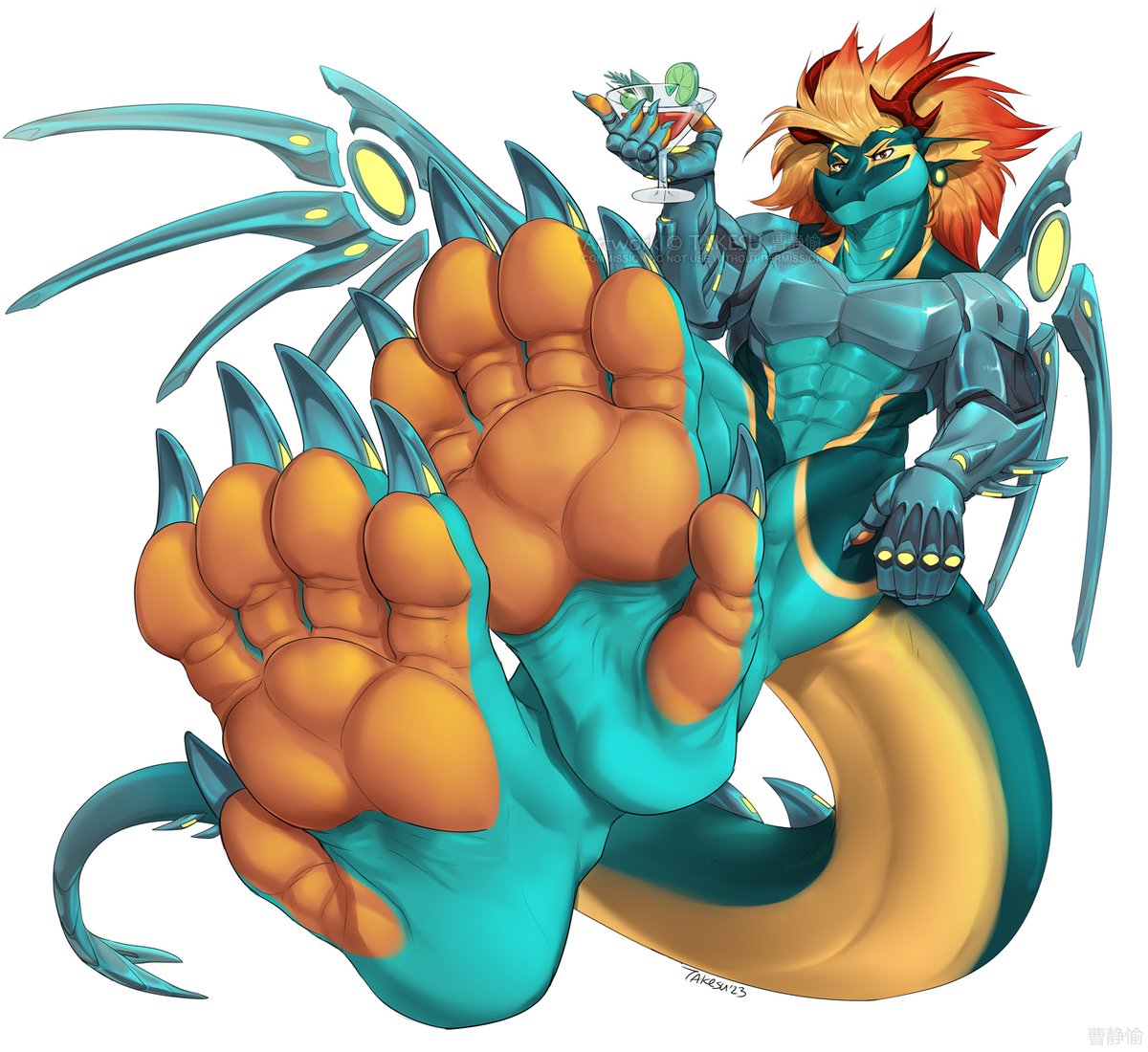 Commission done for NashPerosa!🍸